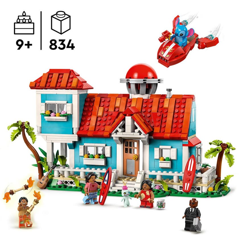 LEGO Disney Classic Disney™ 43268, Lilo and Stitch Beach House