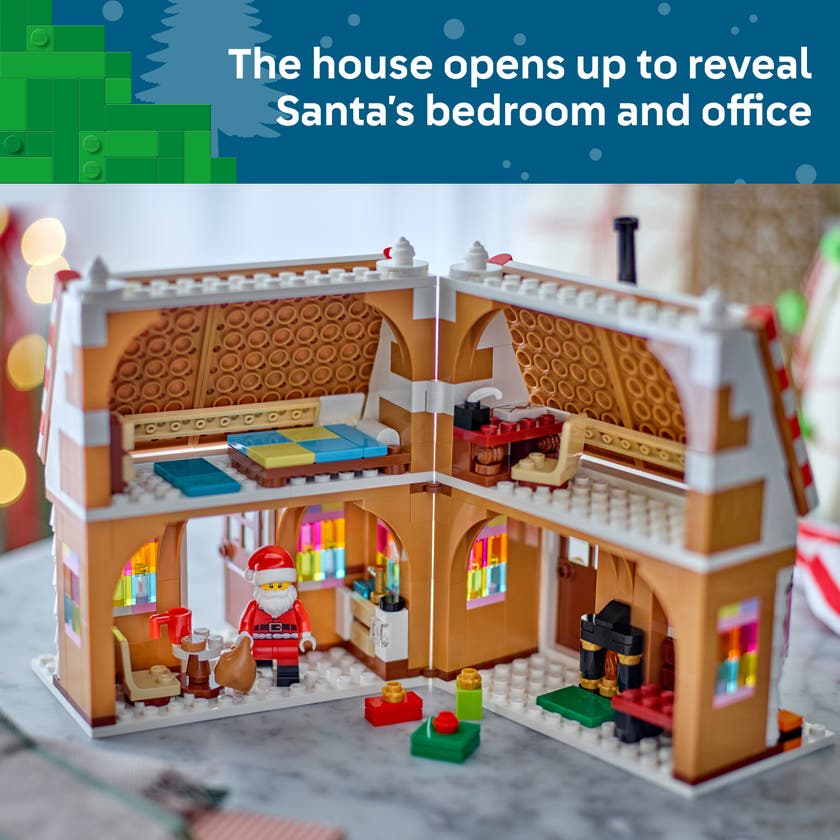 LEGO® Iconic Juligt pepparkakshus 40809