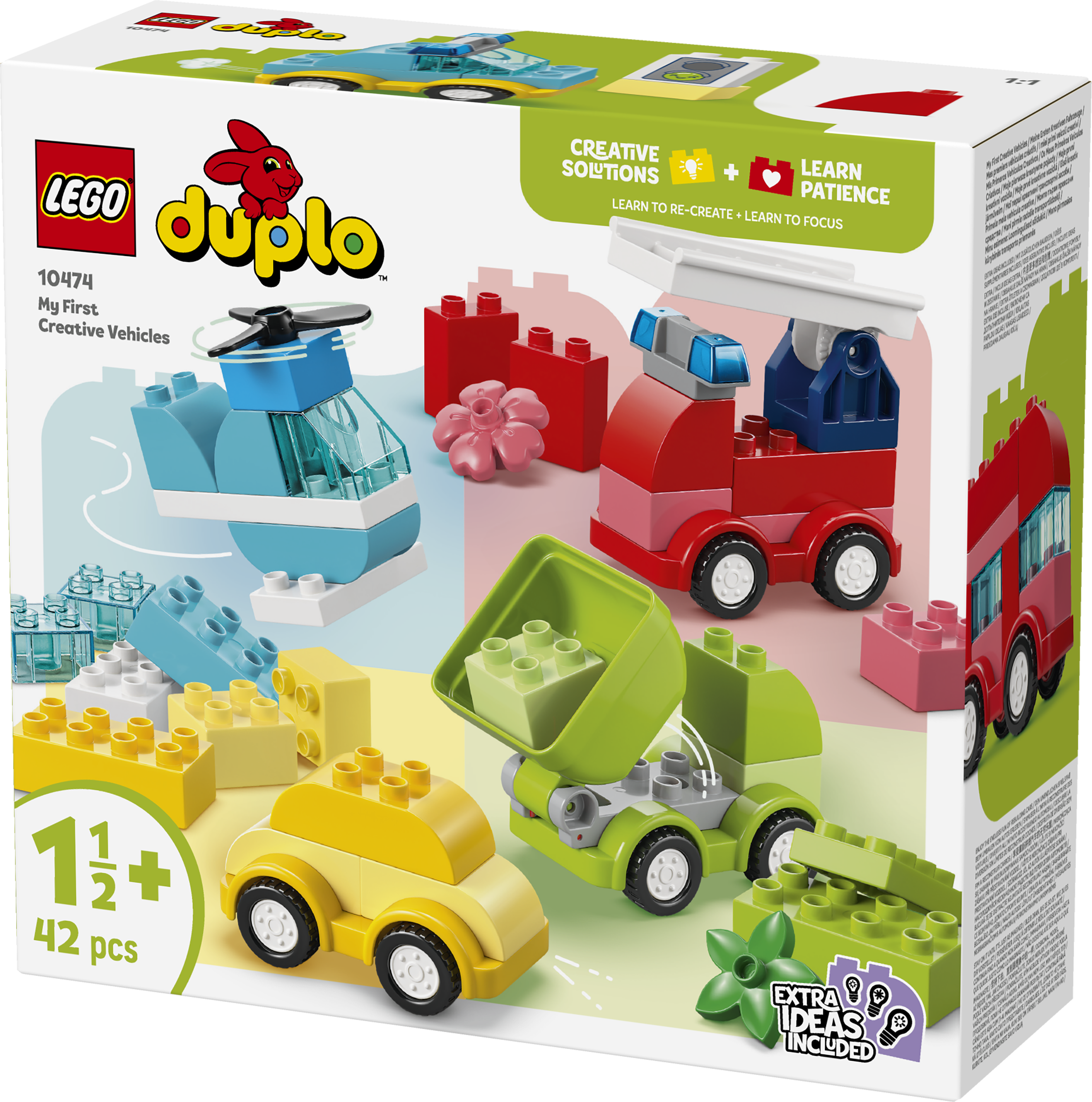 LEGO® DUPLO® Mina första kreativa fordon Leksak 10474