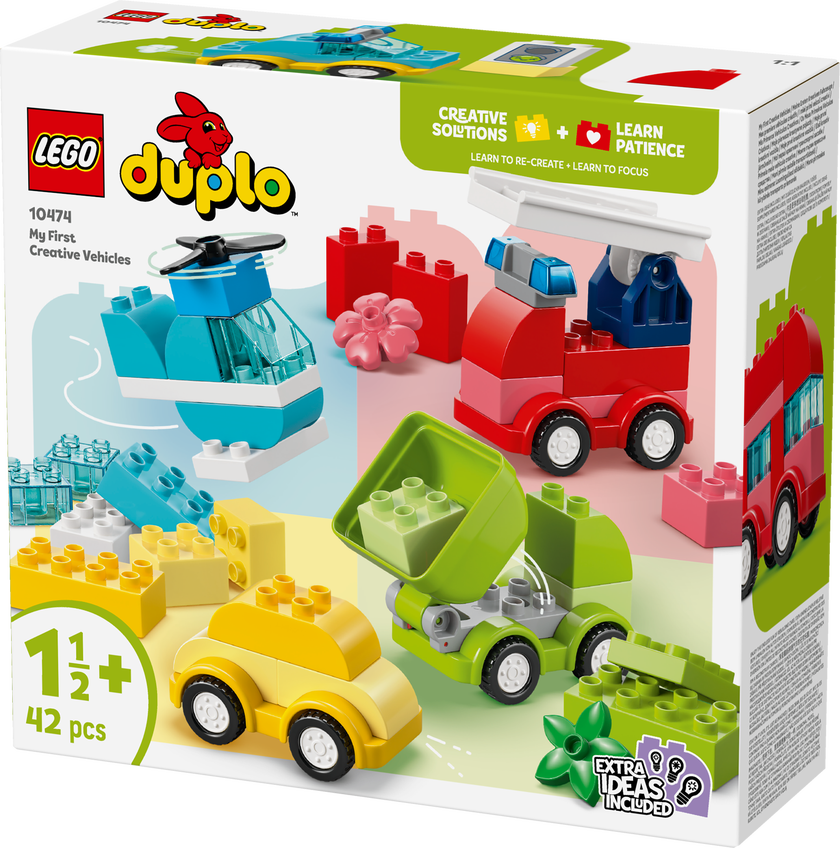 LEGO® DUPLO® Mina första kreativa fordon Leksak 10474