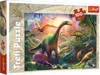 Trefl Dinosaurs' land pussel, 100 bitar