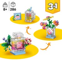 LEGO® Creator 3-i-1 Parfymflaska med blomsterdekoration 31383