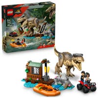 LEGO Jurassic World 76975, Flodflykt med T. rex