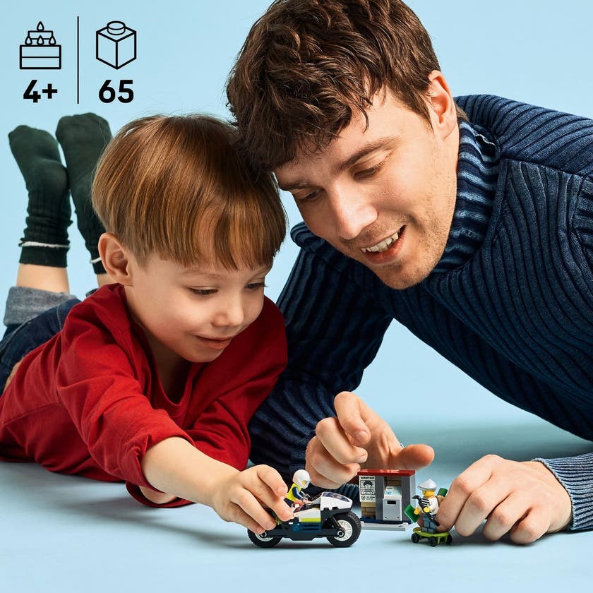 LEGO City 60455, Polisens motorcykeljakt