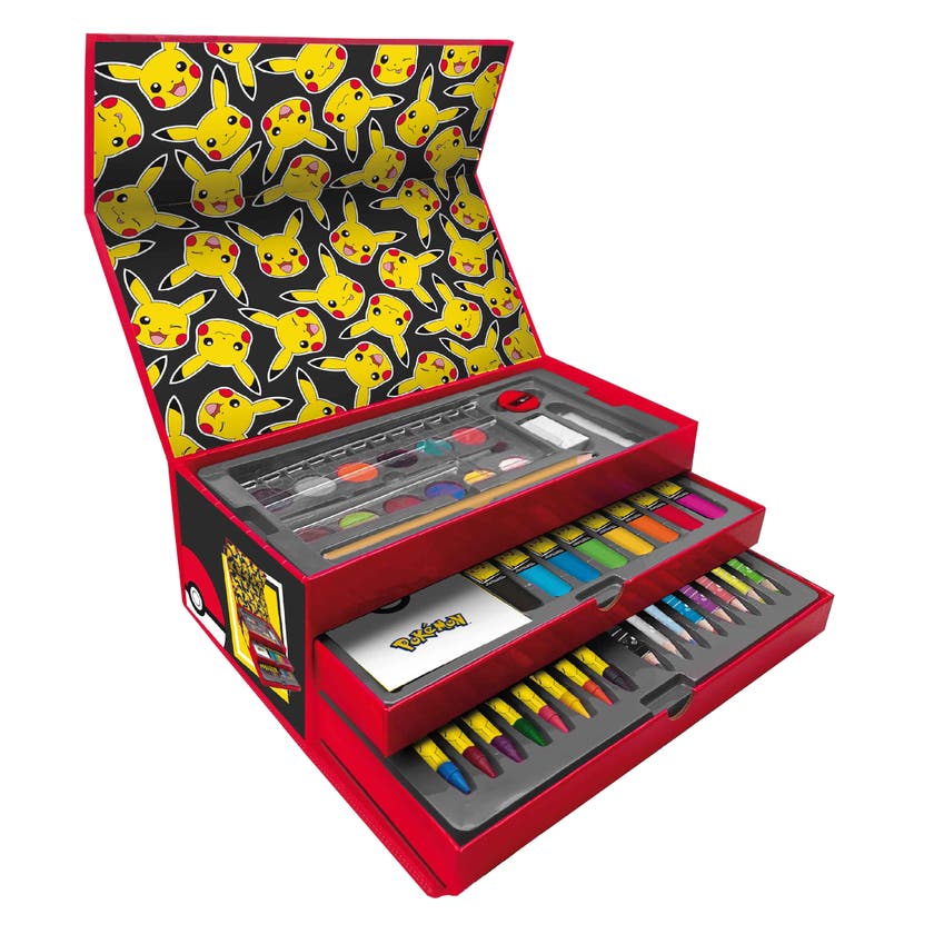 Pokémon Colouring Art Case Målarset