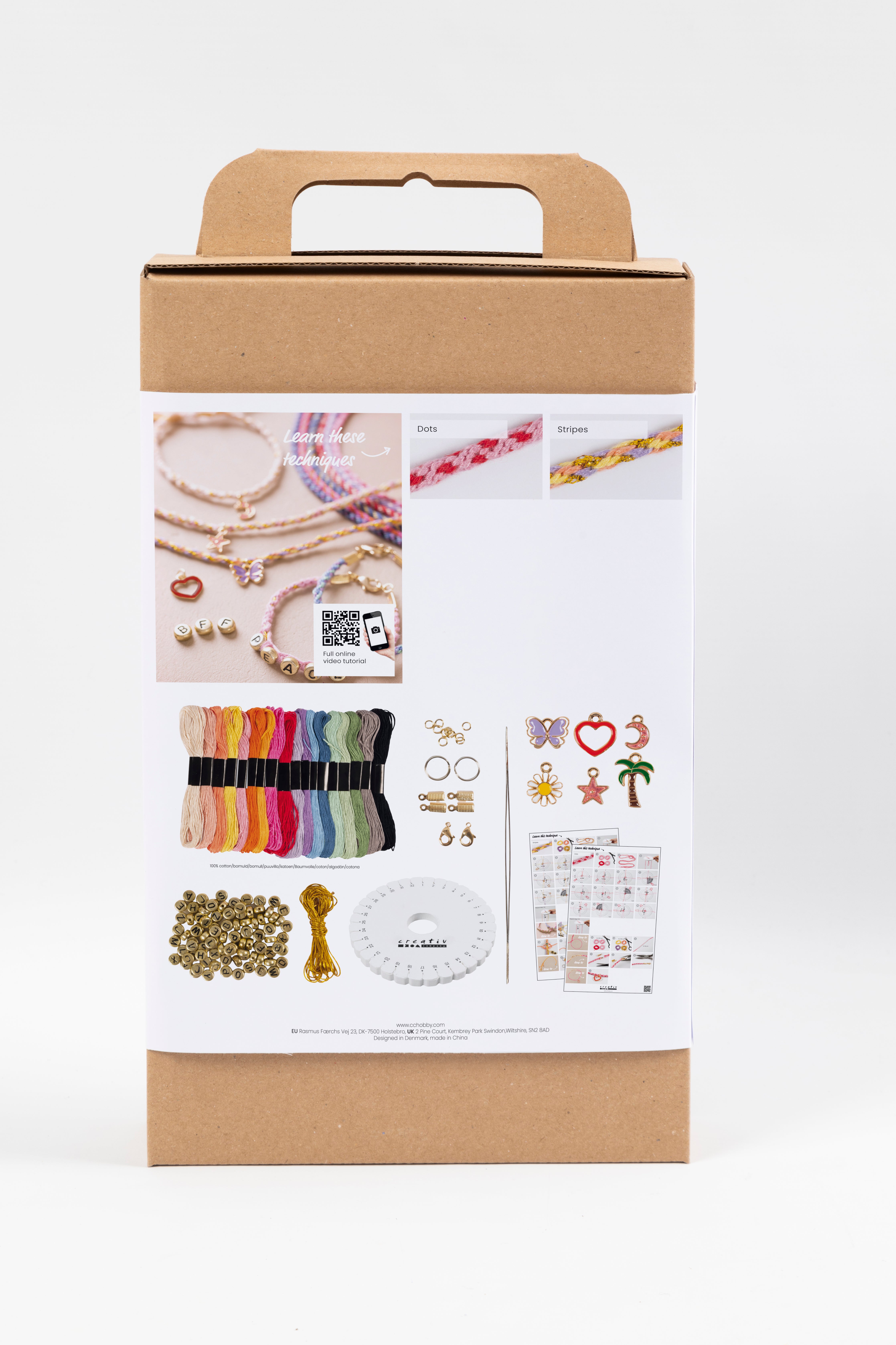 Start Diy Kit Kumihimo, Vänskapsarmband