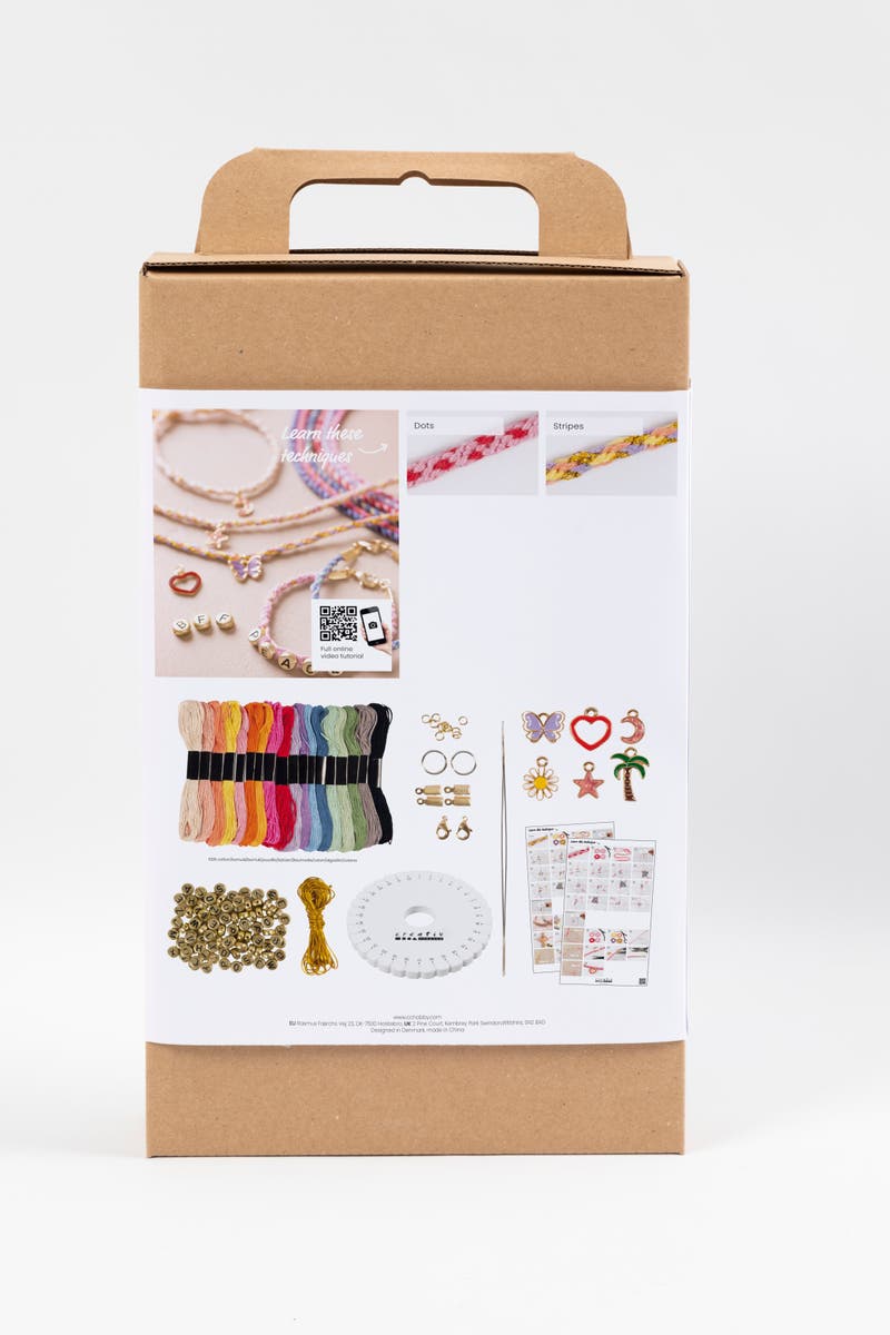 Start Diy Kit Kumihimo, Vänskapsarmband
