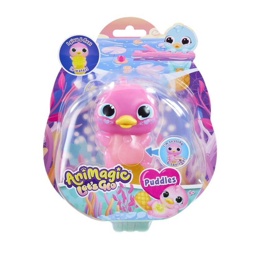 Animagic Let'S Glo Näbbdjur rosa eller blå