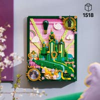 LEGO Wicked 75685, Emerald City – väggkonst
