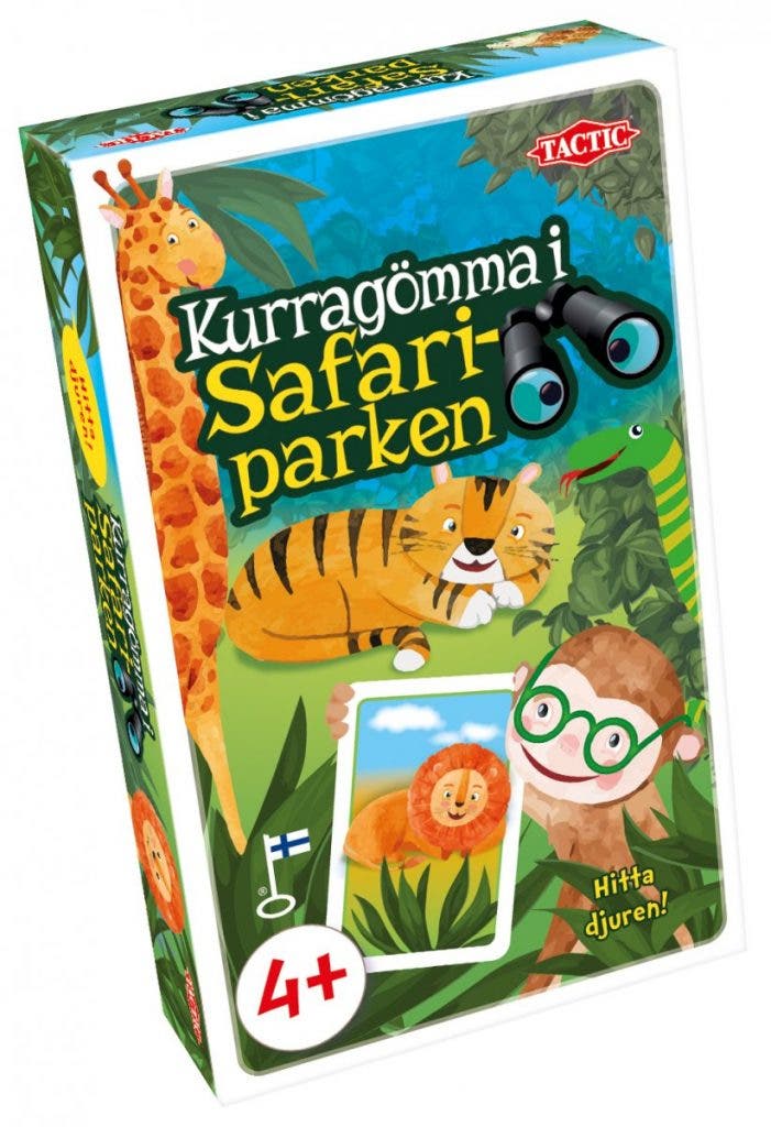Kurragömma i safariparken, resespel