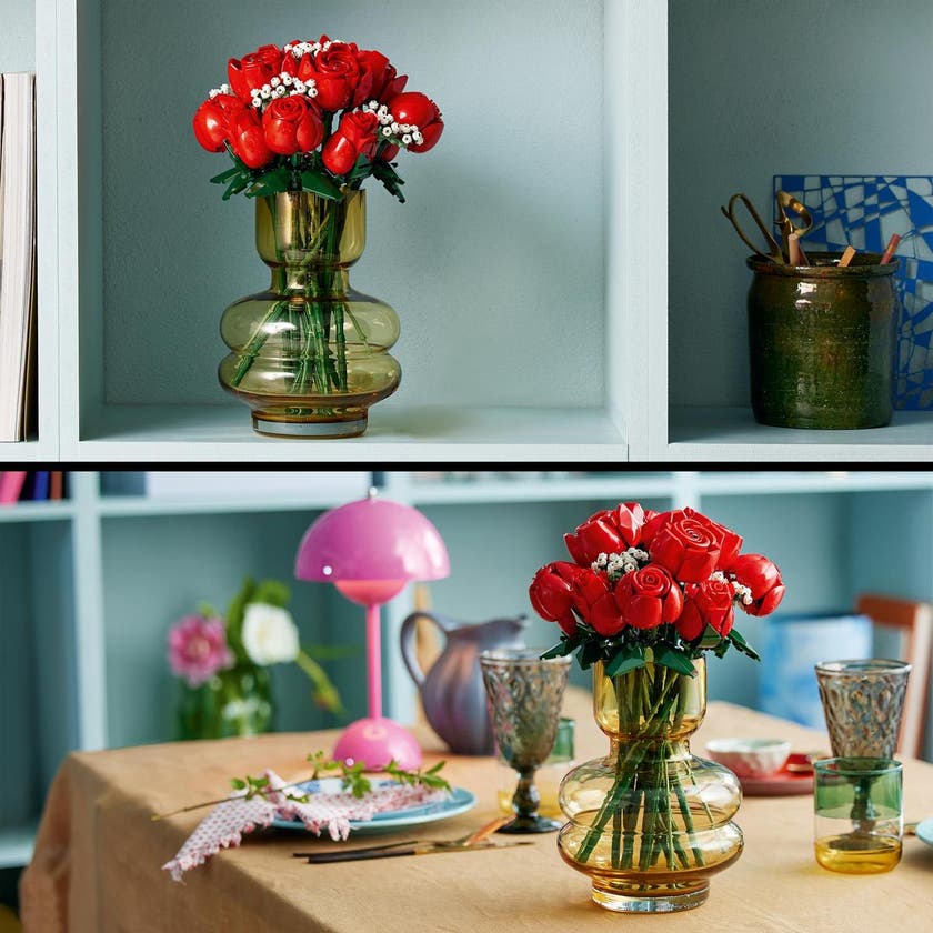 LEGO Botanicals 10328, Bukett med rosor