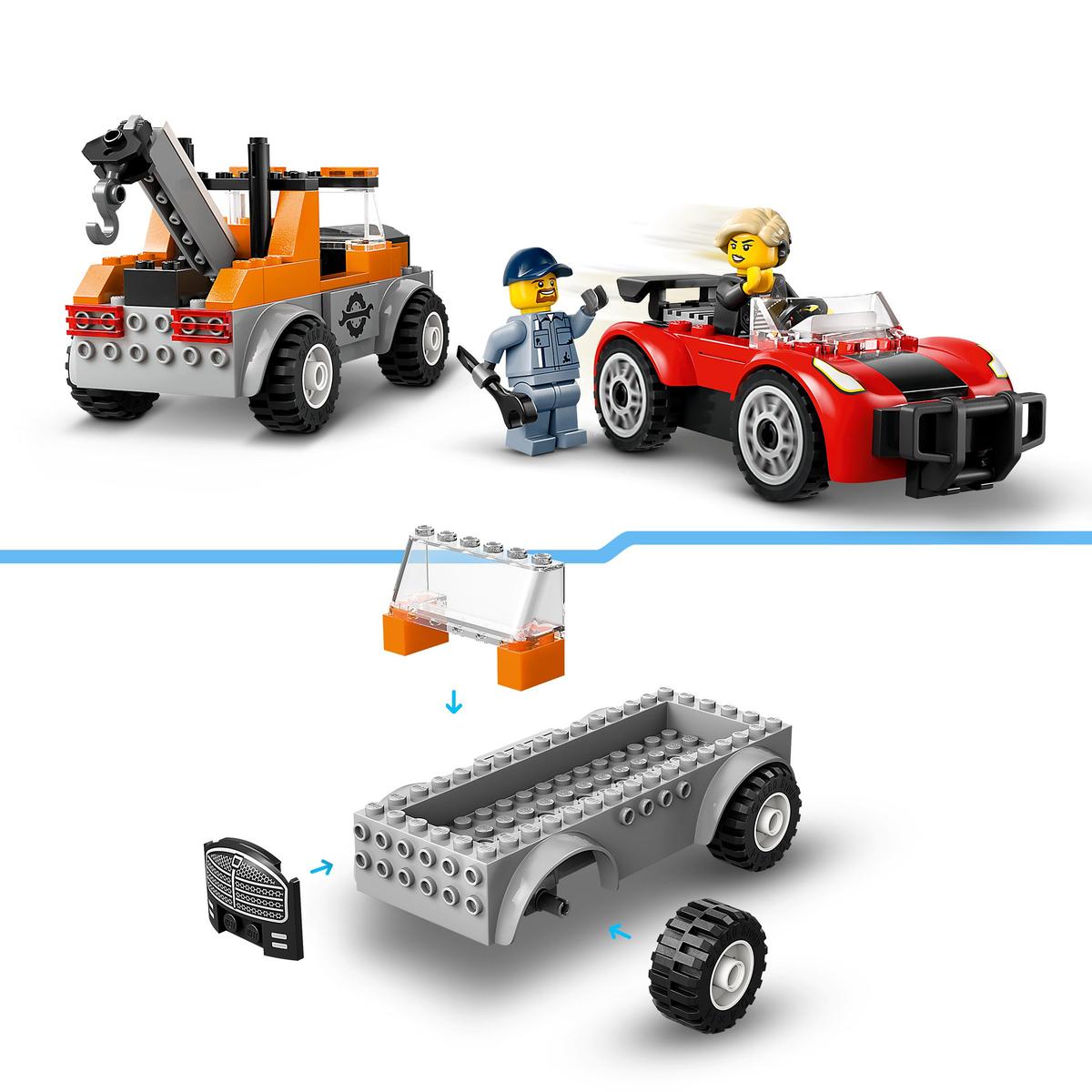 LEGO City 60435 Bärgningsbil och sportbilsreparation | LEGO - Lekia.se