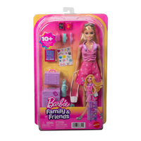 Barbie Limitless Adventure Malibu Modedocka med Resetillbehör