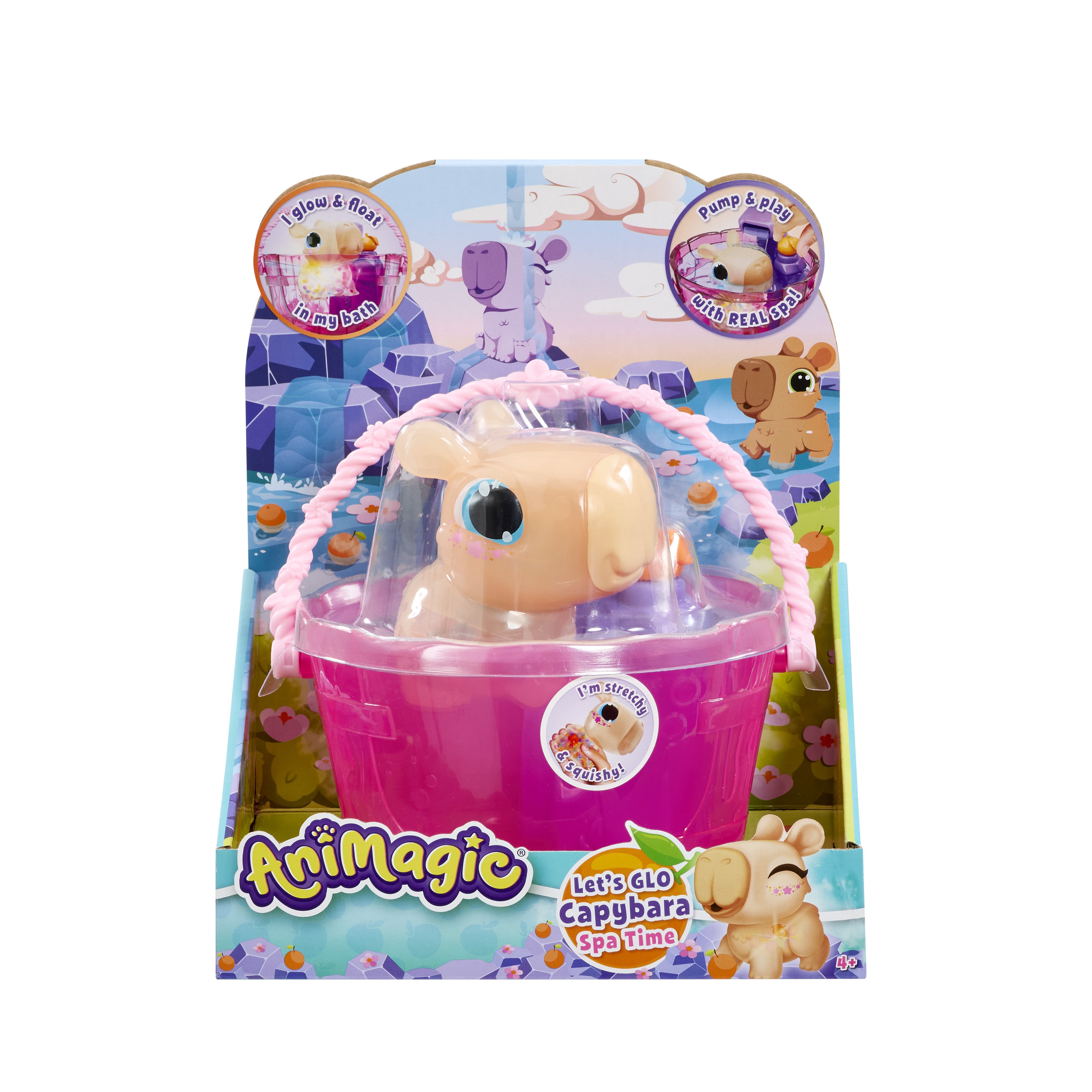 Animagic Let's Glo Capybara Spa Time
