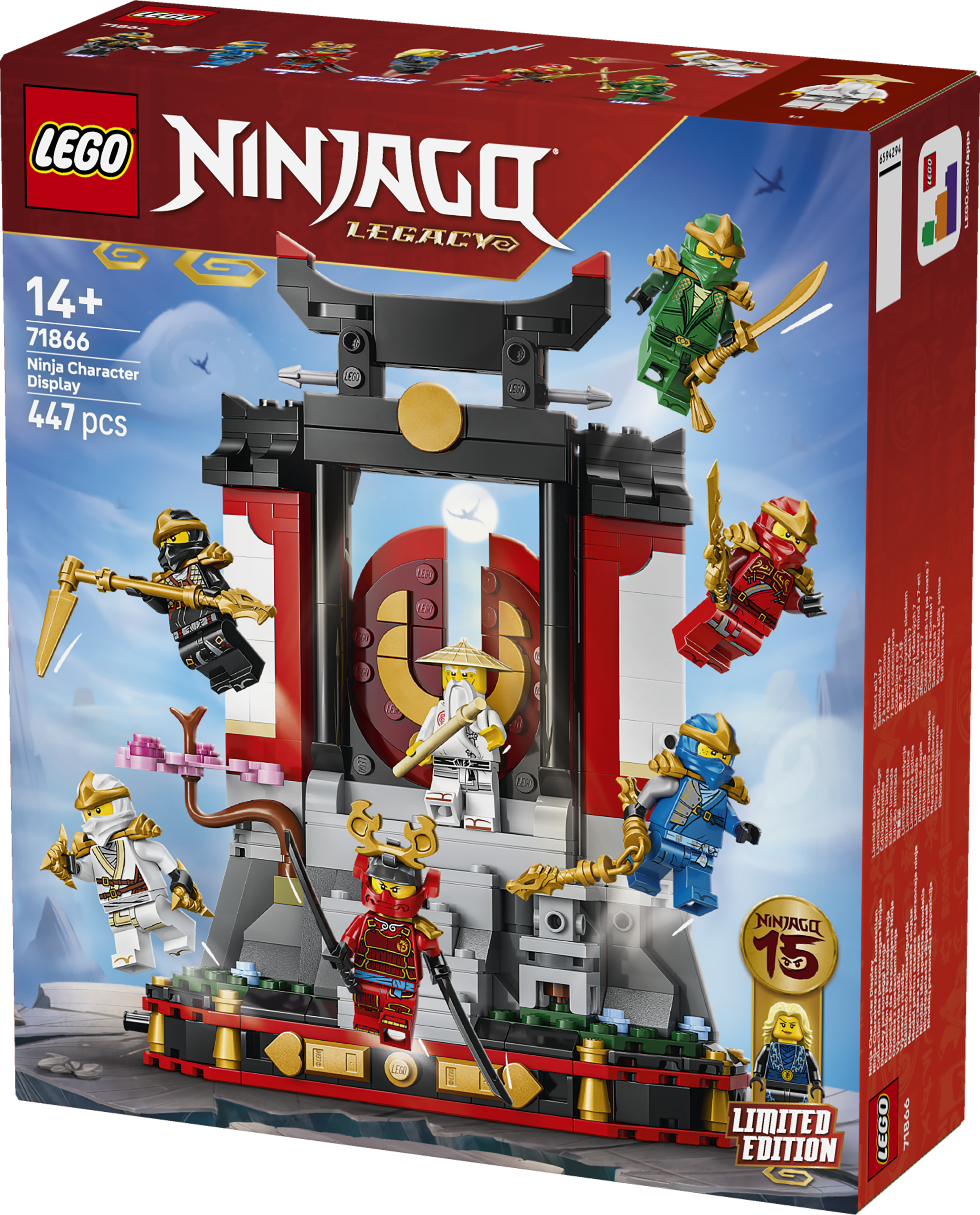 LEGO® NINJAGO® 15-årsjubileum – Ninjakaraktärer 71866
