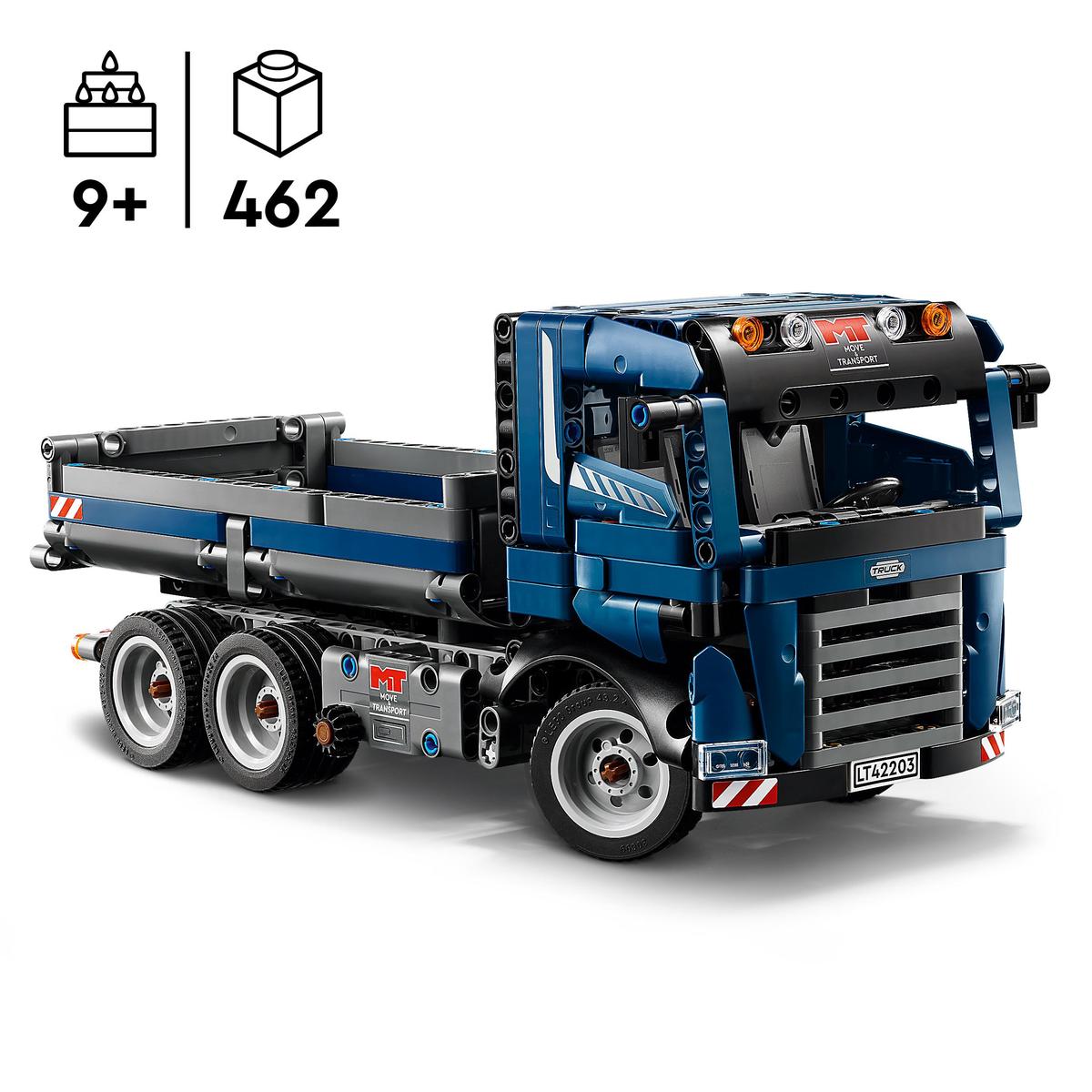 LEGO Technic 42203 Tipping Dump Truck | LEGO - Lekia.se