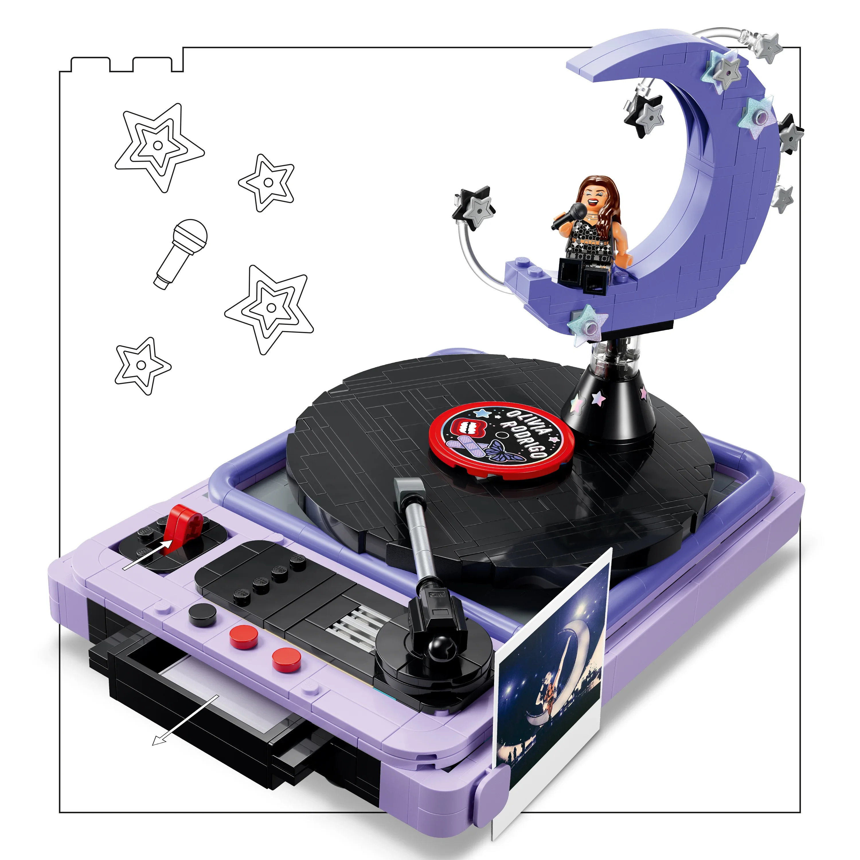 LEGO® Editions Olivia Rodrigos konsertmåne 43029