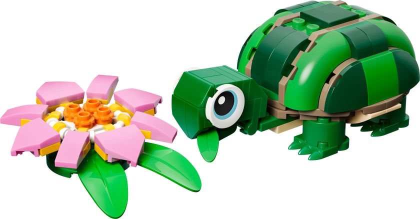LEGO® Creator 3-i-1 Sköldpadda med näckros 31377