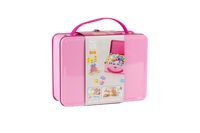 Plus-Plus BIG 3D Byggsats 70-bitar i metallväska (Pastell)