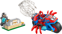 LEGO® | Marvel Spidey And His Amazing Friends Spidey på sin motorcykel mot Rhino 11206
