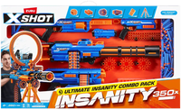 X-SHOT Insanity Mix Combo Blaster Set