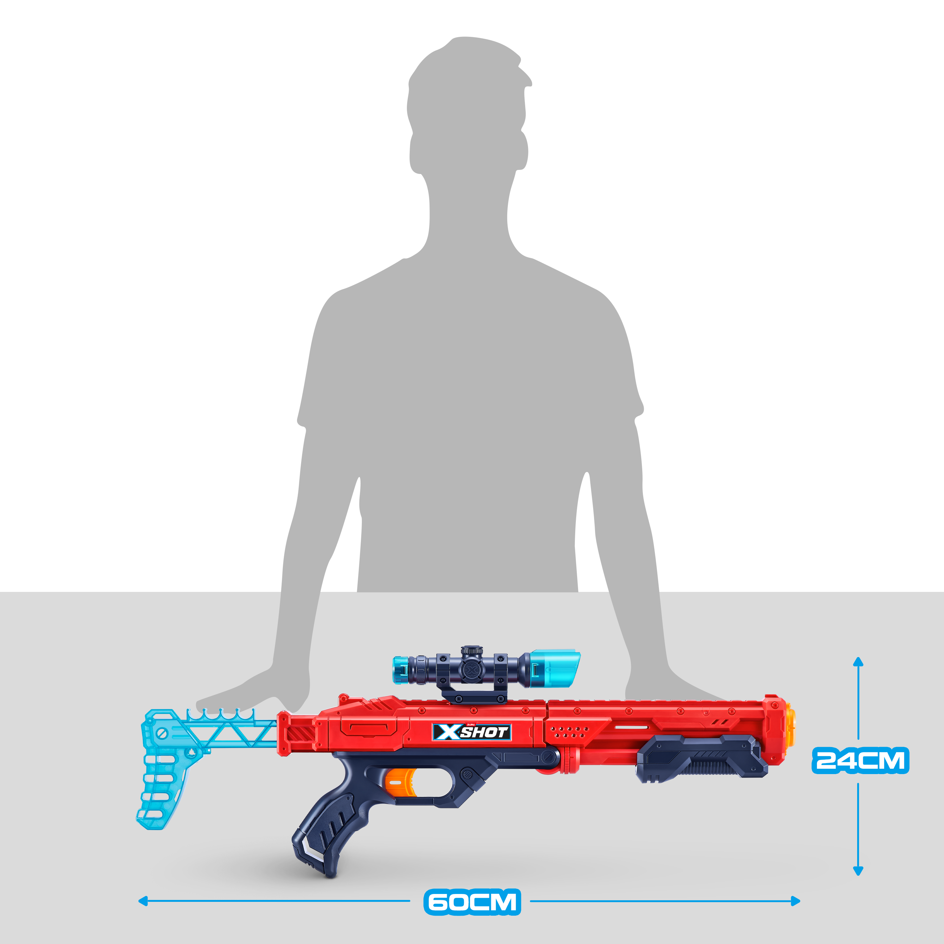 XSHOT Excel Hawk Eye med 16 pilar