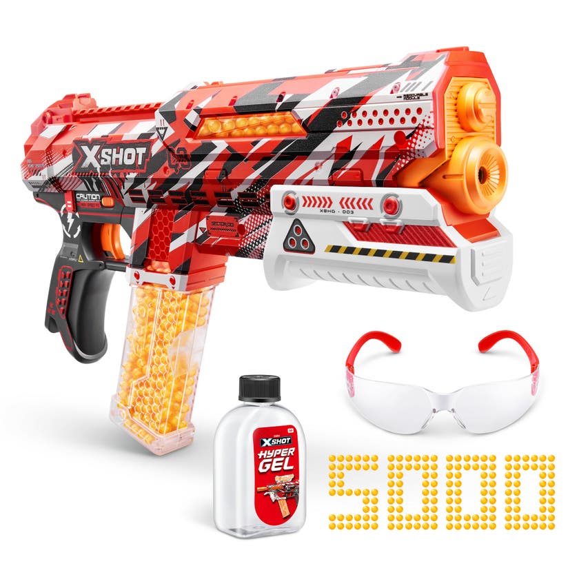 XSHOT Hyper Gel Clutch Blaster - 5,000 gelkulor