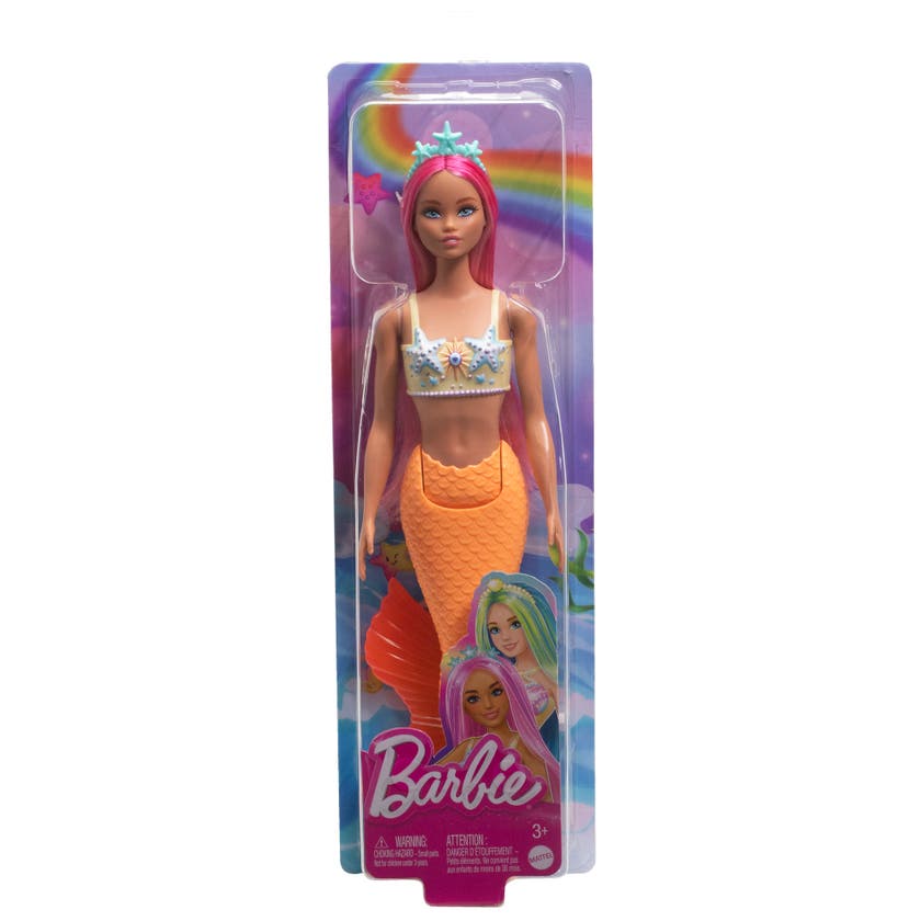 Barbie Mermaid - Pink hår