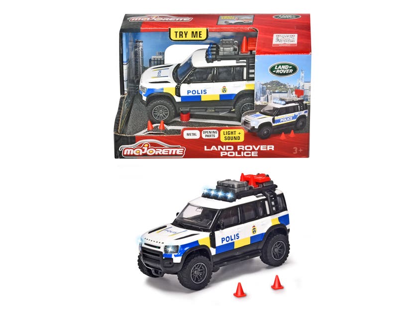 Majorette Grand Series, Land Rover Svensk Polisbil