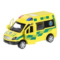 Ambulansbil i metall 1:32 Svensk
