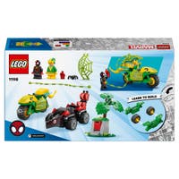 LEGO Spidey 11198, Spins och Electros jakt med dinosauriefordon