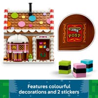 LEGO® Iconic Juligt pepparkakshus 40809