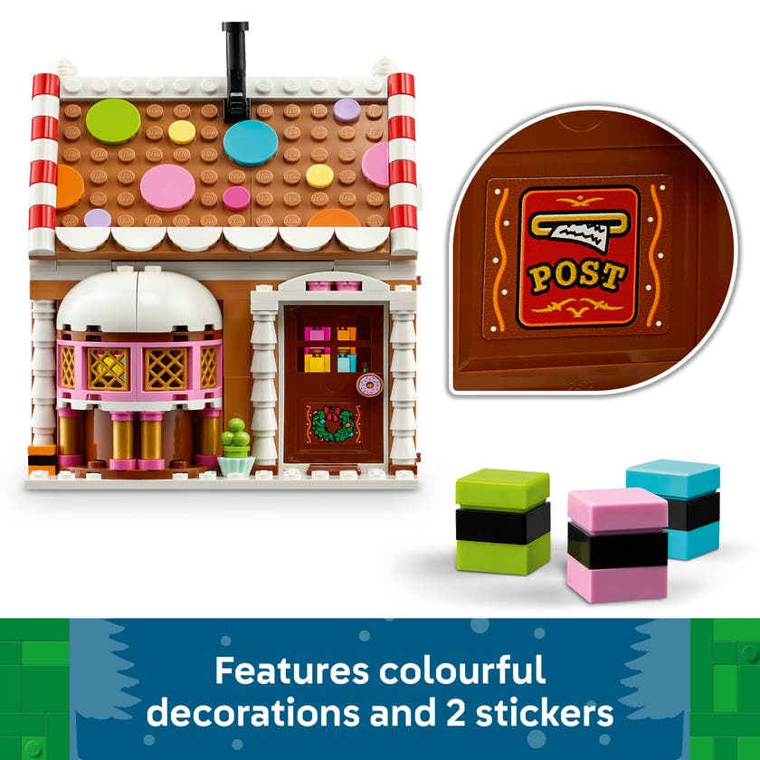 LEGO® Iconic Juligt pepparkakshus 40809
