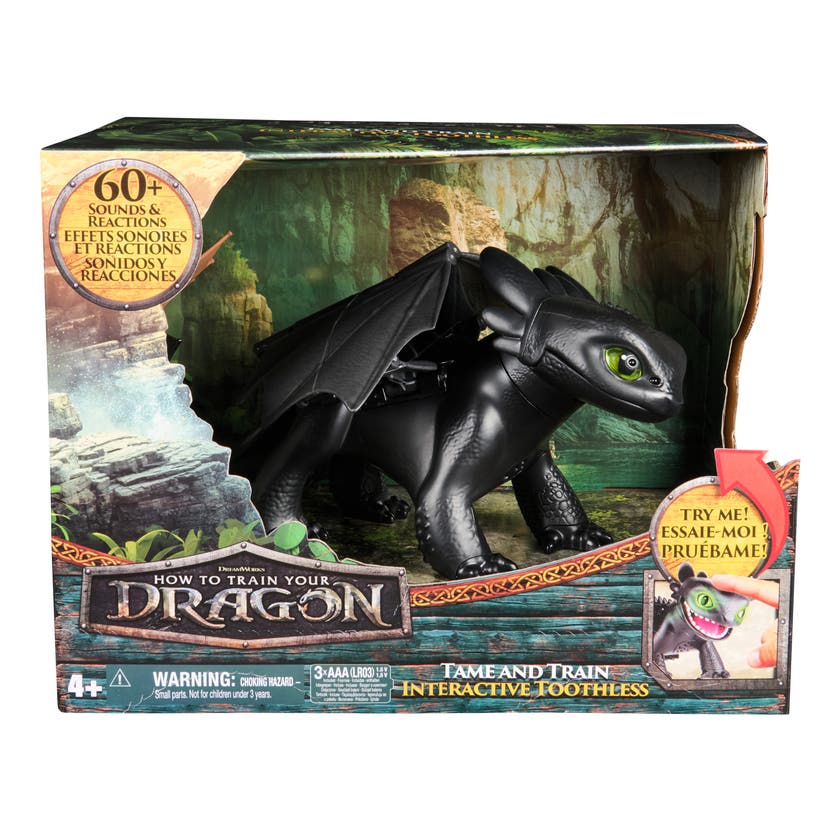 Dragons Movie Tame & Train Interactive Toothless