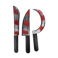 Halloween, Bloody Knife 1 Pc, Assorted Product 3 Different Types