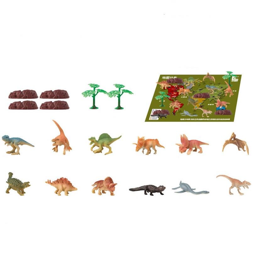 Dino Vs World, Dinosaurier i Tub