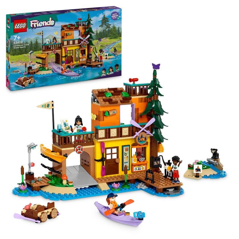 LEGO Friends 42626, Äventyrsläger – Vattensporter