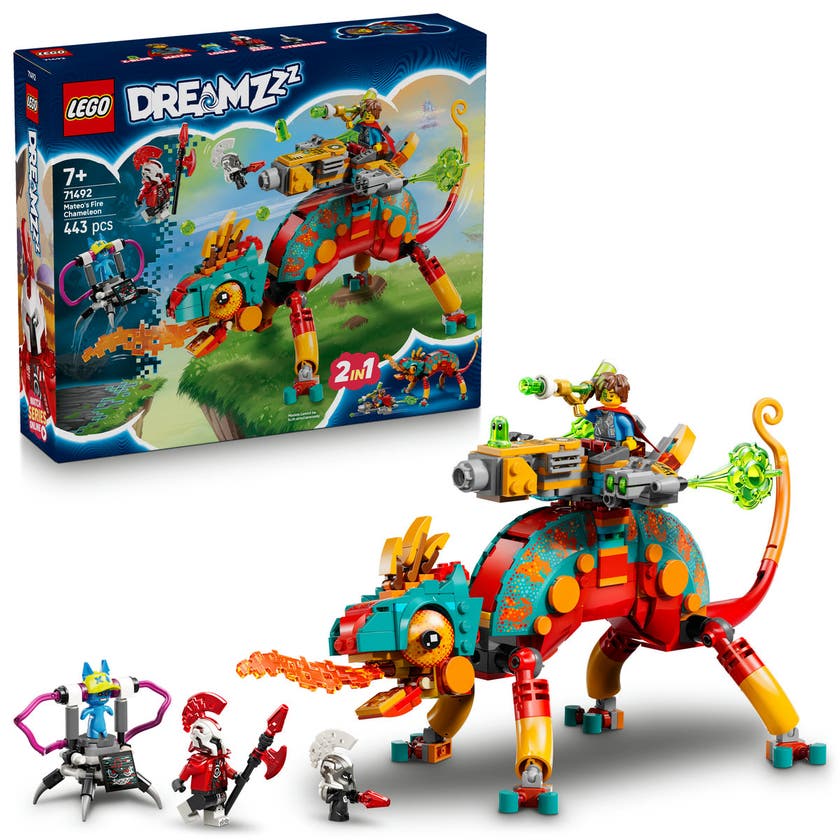 LEGO DREAMZzz 71492, Mateos eldkameleont