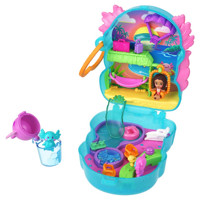Polly Pocket Axolotl Adventure Compact