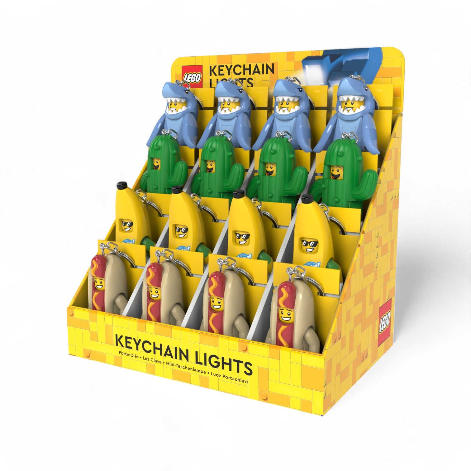 LEGO® Minifigurer Nyckelring med ljus