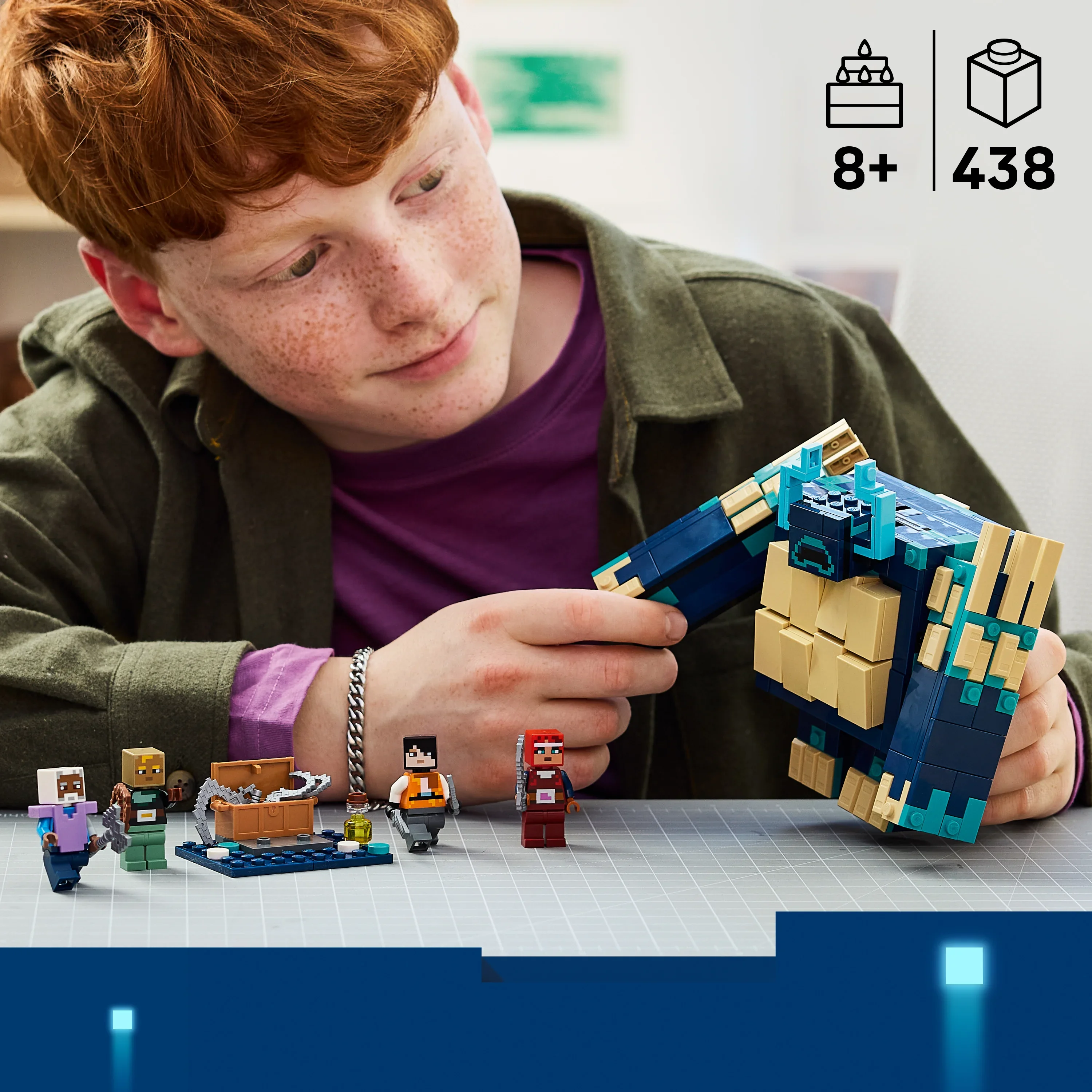 LEGO® Minecraft 21591, Striden mot den förvrängda väktaren