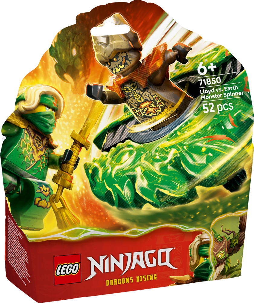 LEGO® NINJAGO® Lloyd mot jordmonsterspinner Stridsleksak 71850