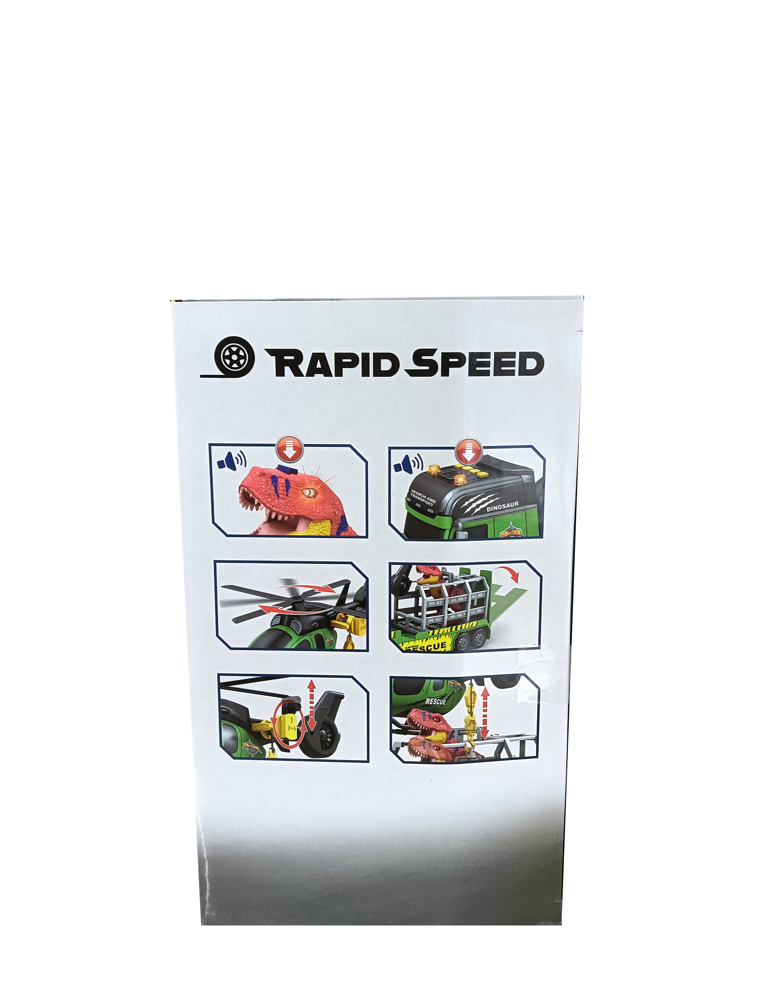 Rapid Speed, Dinosarie transport