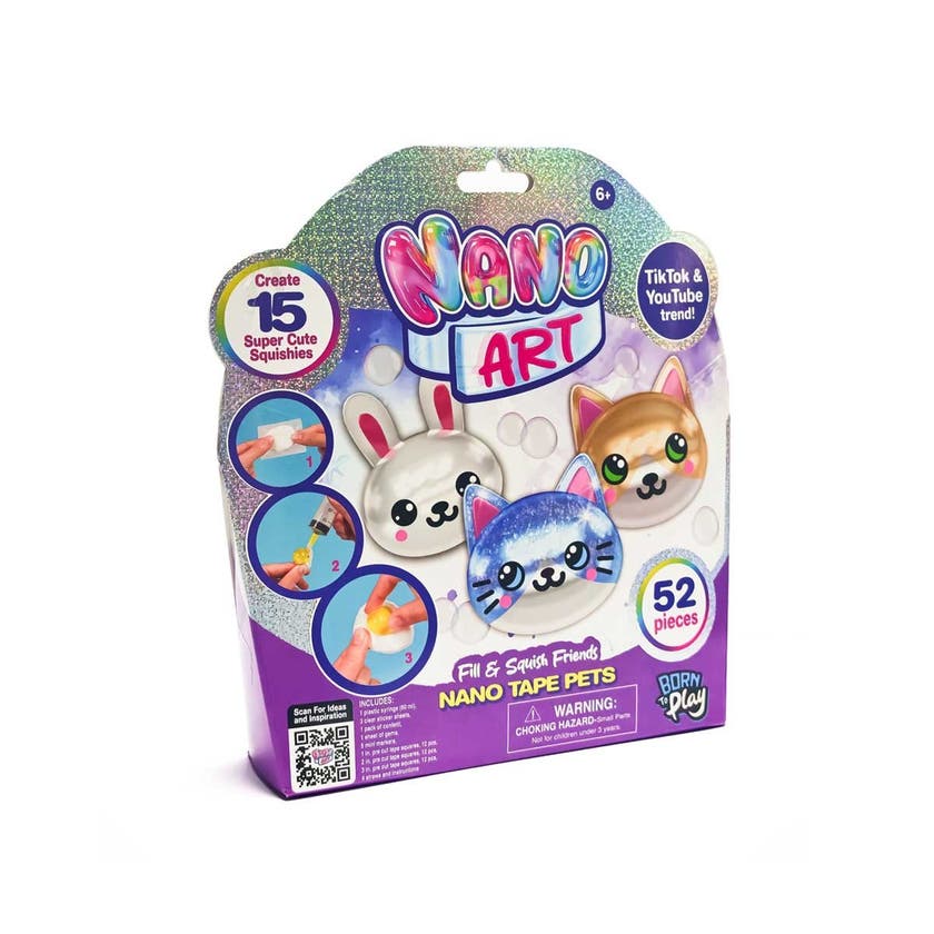 Nano Art, Fill And Squish Friends