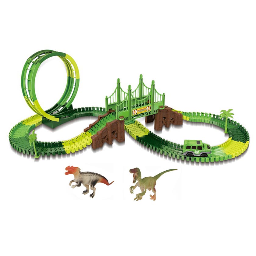 Clixtracks Dinosaurie bana 178 delar