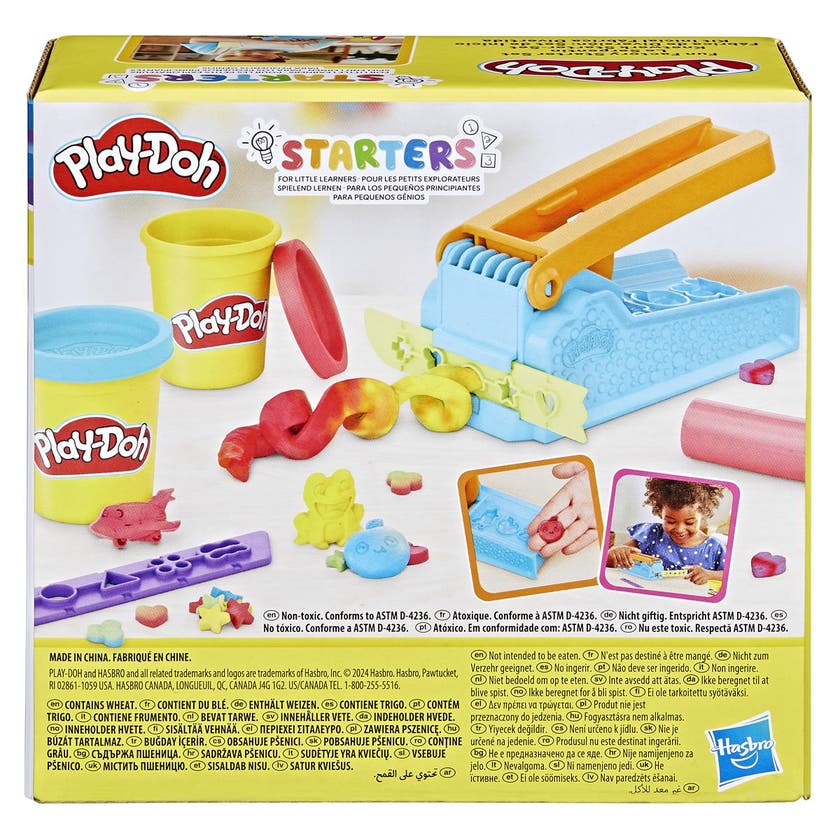 Play-Doh Fun Factory Starter Set med verktyg och 3 burkar lera