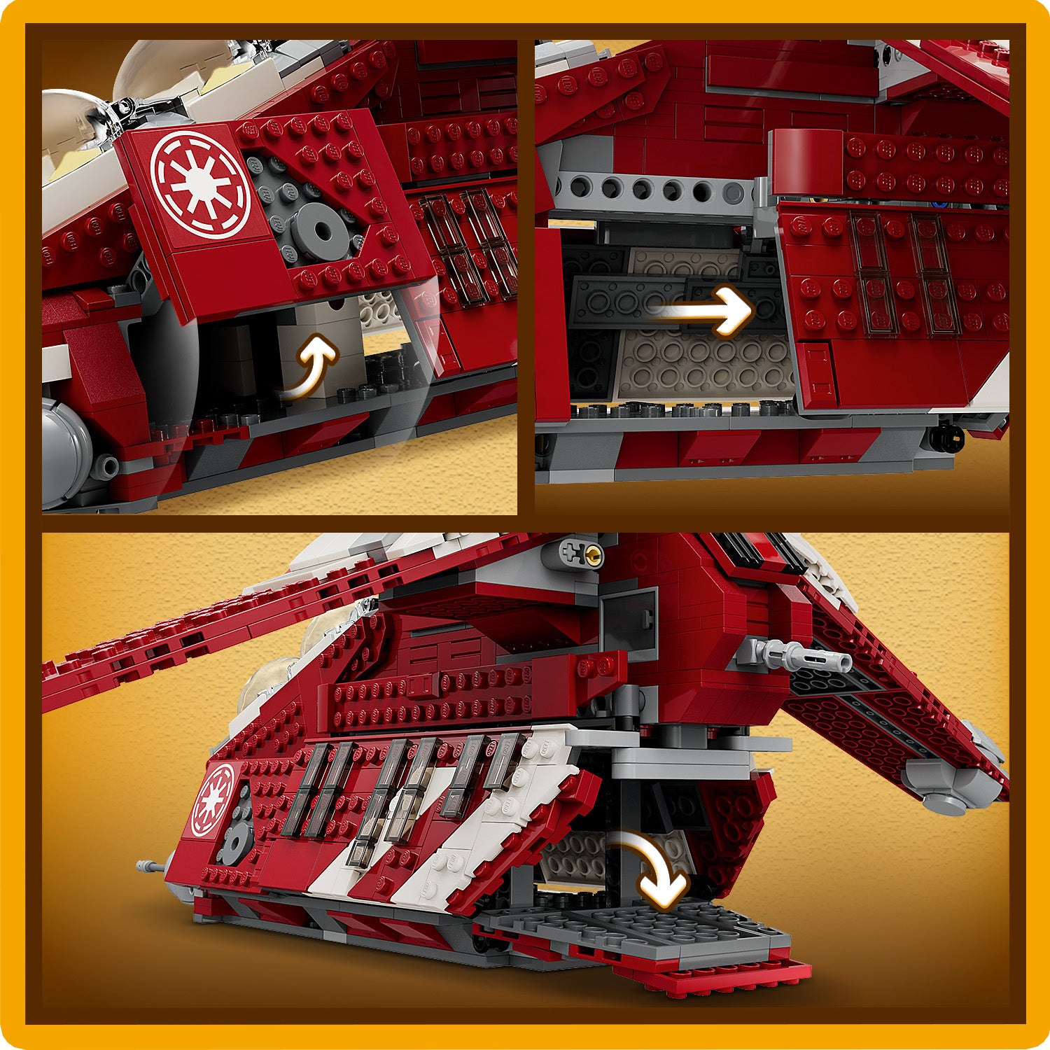 LEGO® Star Wars™ Coruscant Guard Gunship™ 75354