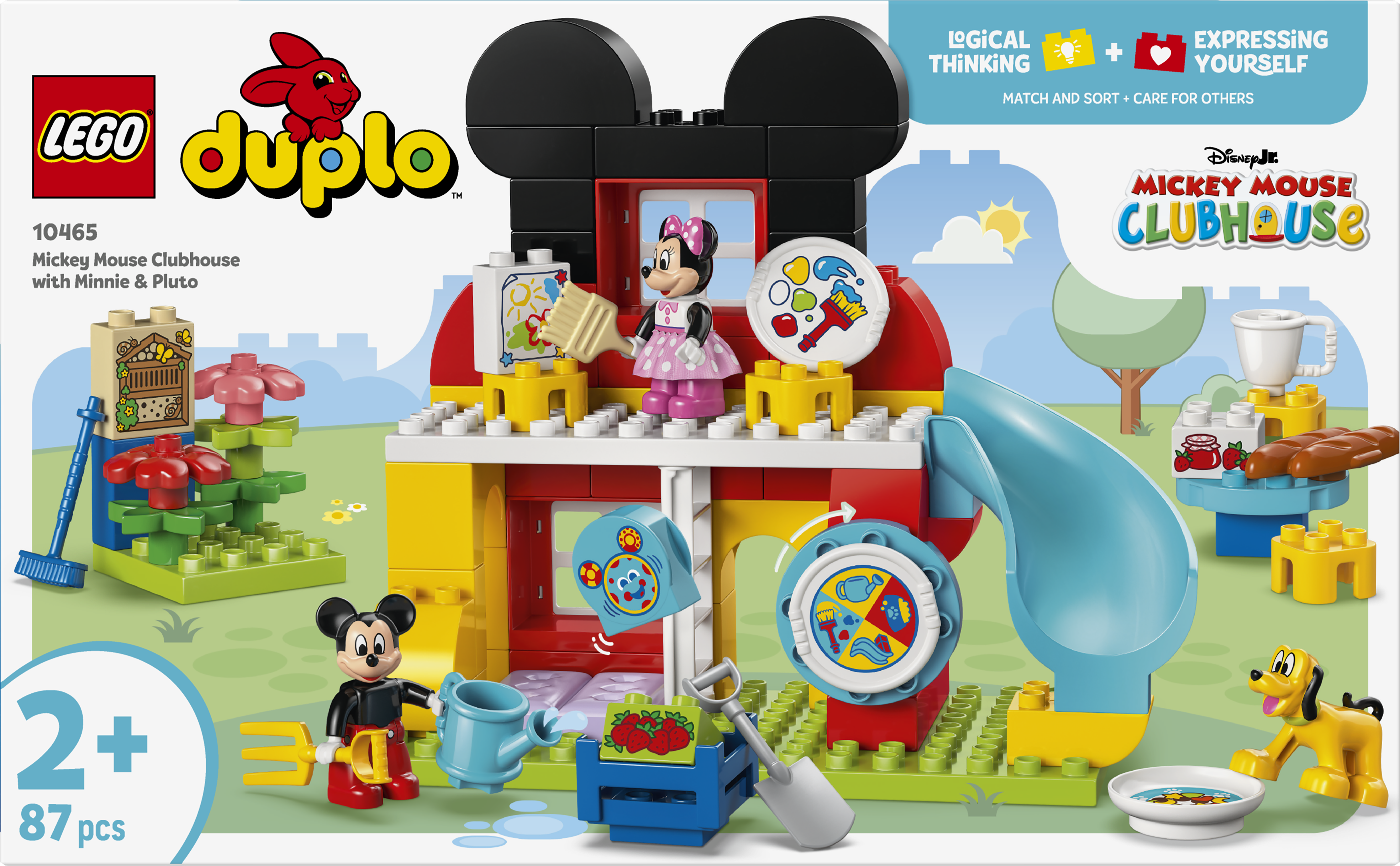 LEGO® DUPLO® │Disney Musse Piggs klubbhus med Mimmi och Pluto 10465