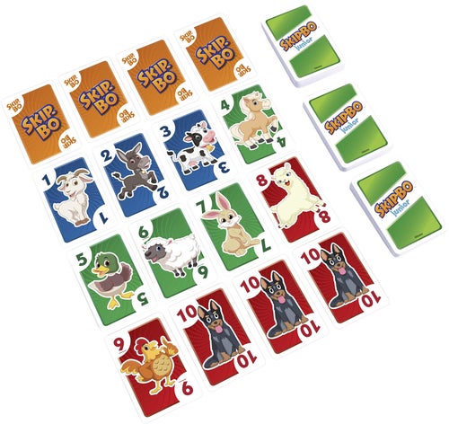Skip-Bo Junior kortspel från Mattel Games