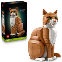 LEGO® Ideas Orange katt, Byggset med djurfigur 21376